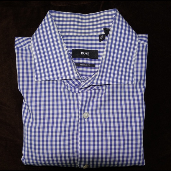 Hugo Boss Other - BOSS Hugo Boss Regular Fit Shirt 👔 Size 17